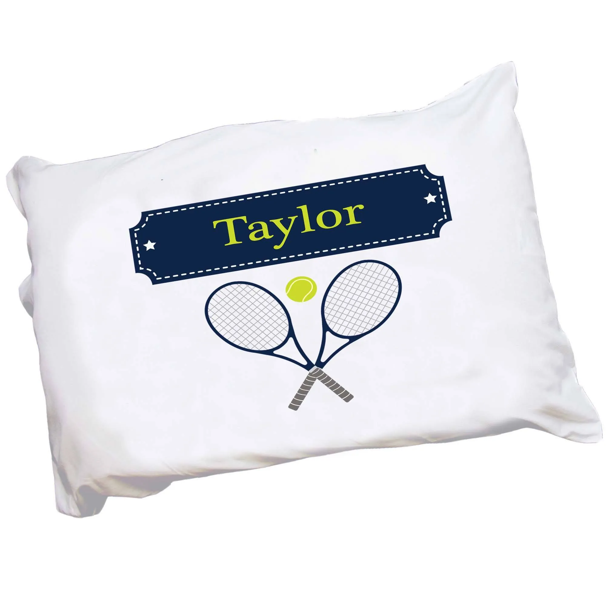 Personalized Tennis Pillowcase