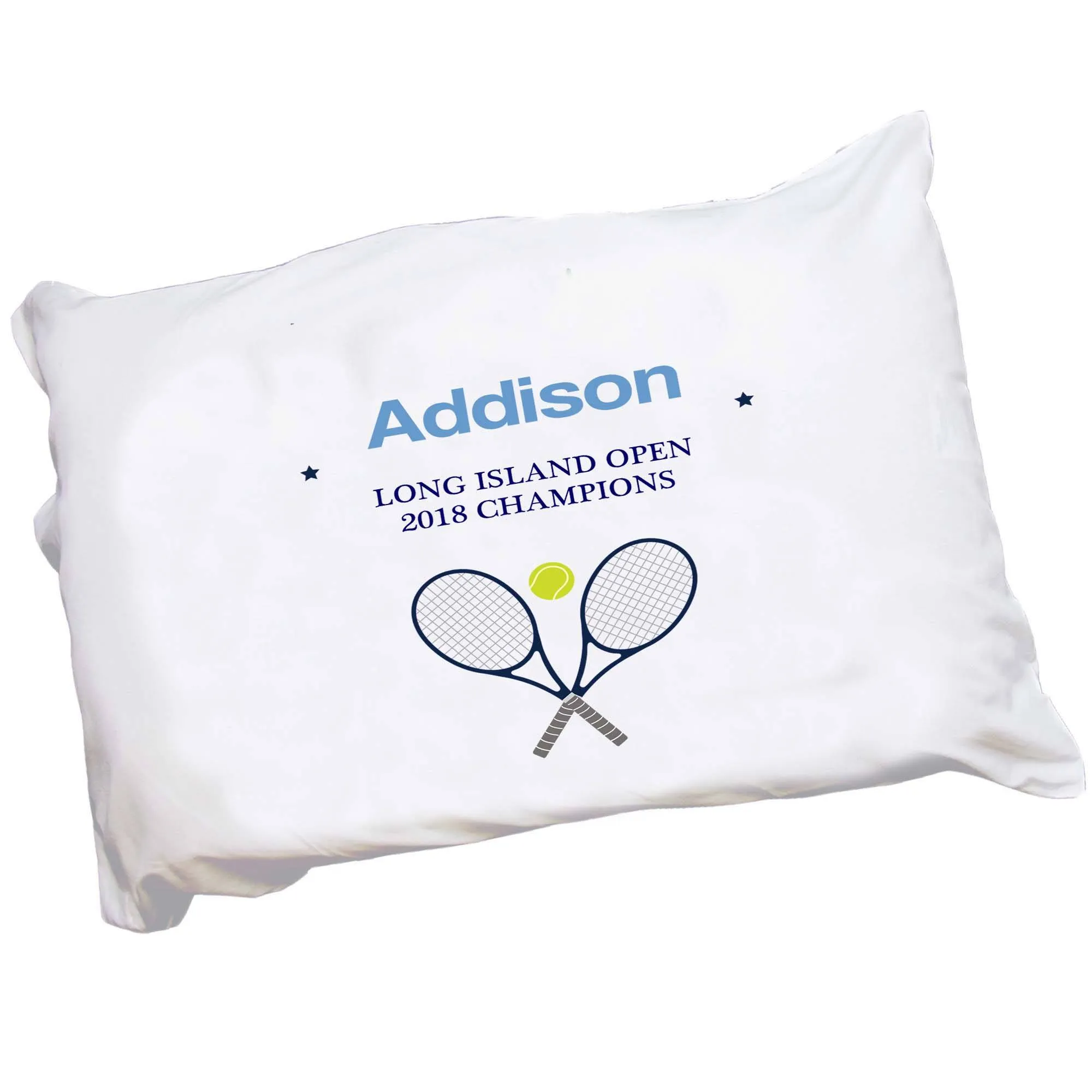 Personalized Tennis Pillowcase