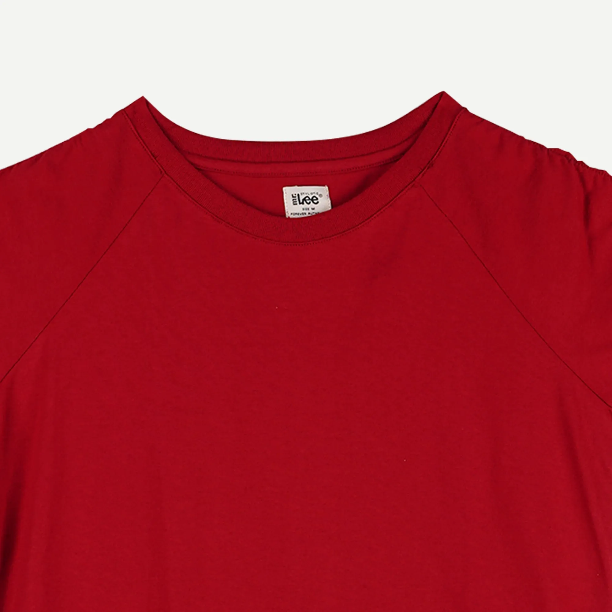 Stylistic Mr. Lee Ladies Basic Tees Relaxed Fit 144141-U (Red)