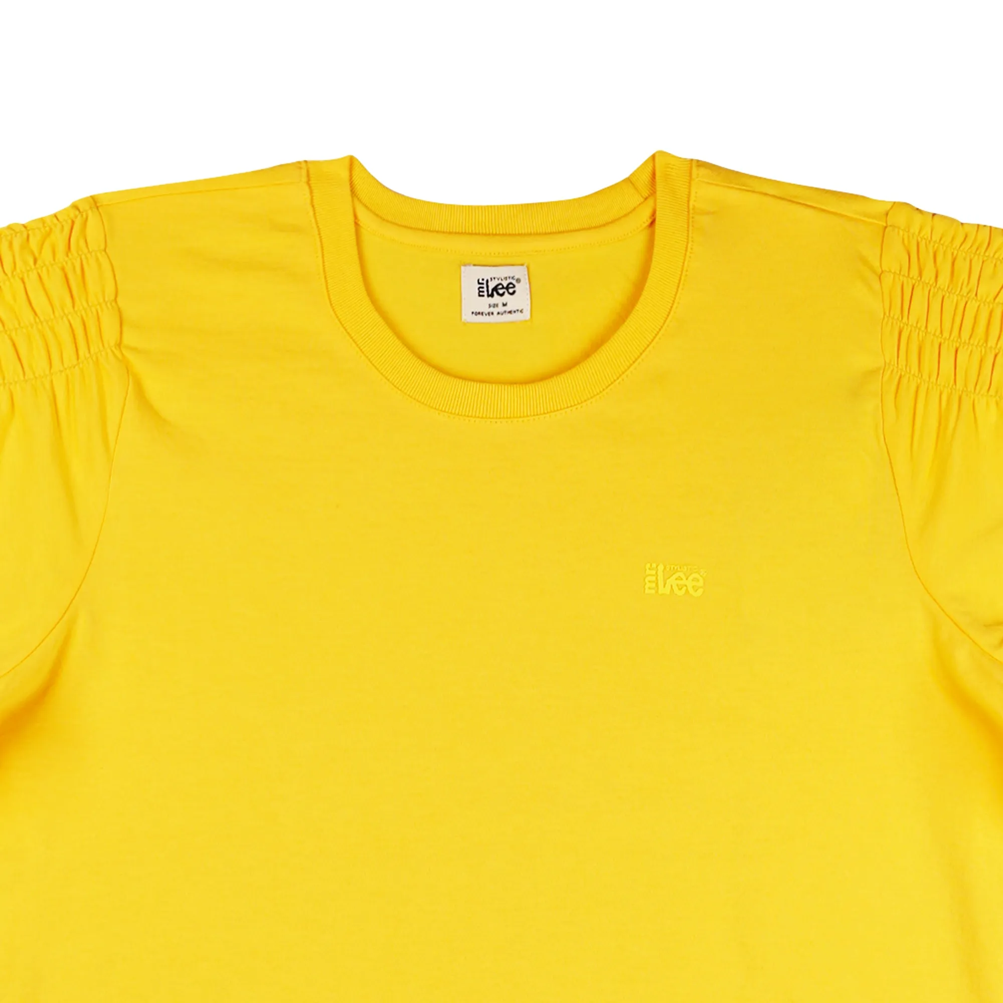 Stylistic Mr. Lee Ladies Basic Tees Relaxed Fit 151526 (Yellow)