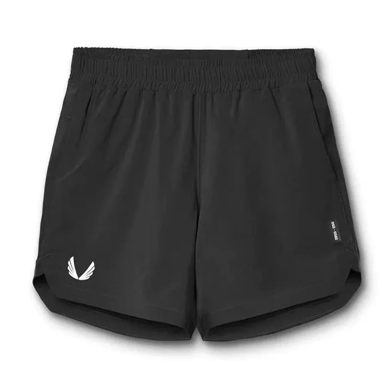 Summer American Sports Men'S Shorts Fitness Training Shorts but Knee Dry Woven Running Weight