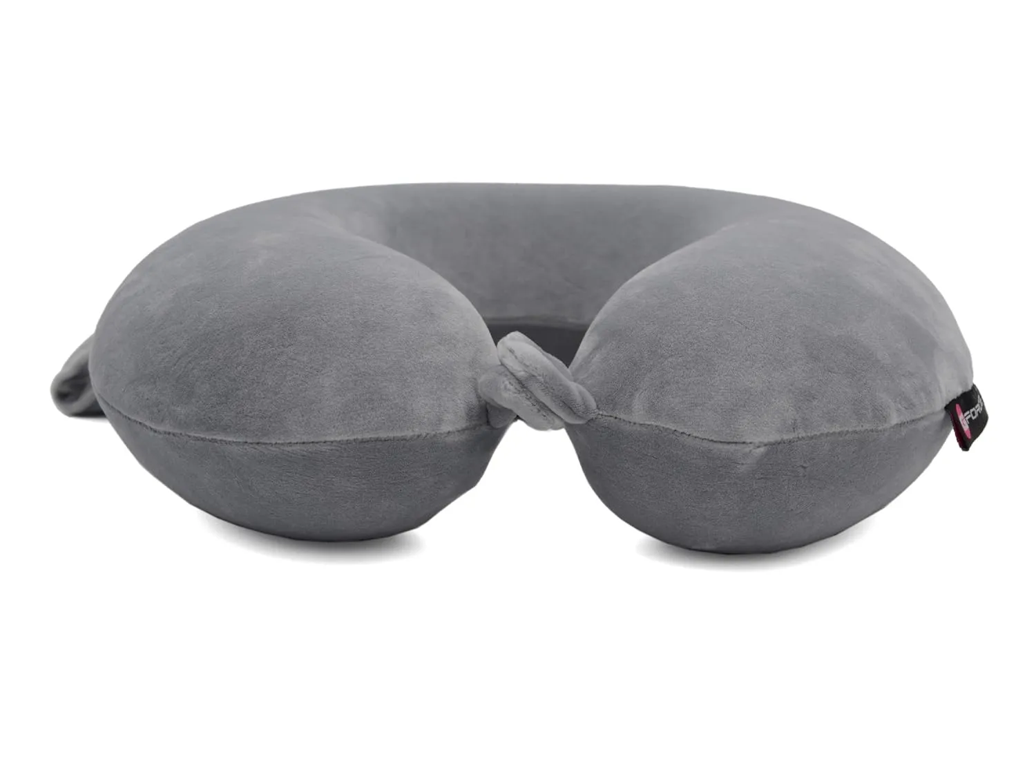 Travel Pillow - Memory Foam - Grey